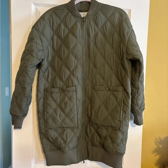 Calia Long Quilted Bomber - Picture 7 of 10